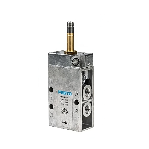 Solenoid Valve - Metal, Standard Size, Metallic Color | Fast Operation, Easy Maintenance
