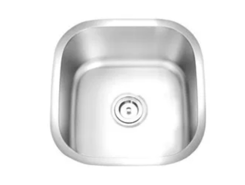Square Stainless Steel Single Bowl Undermount Sink