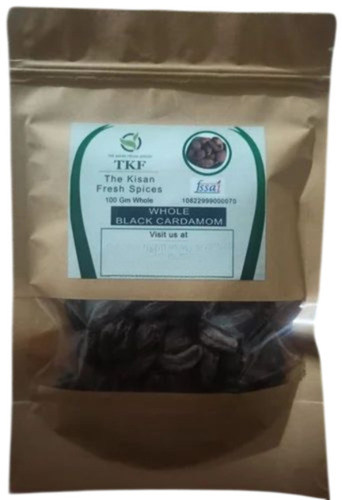 Whole Black Cardamom