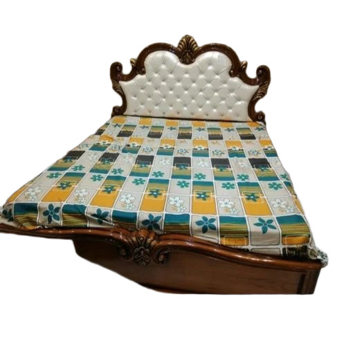 Wooden Fancy Double Bed