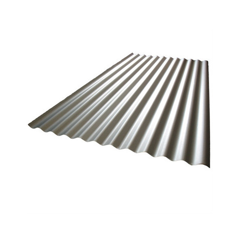 Zig Zag GI Corrugated Sheet - Galvanised Steel, 12 ft Length, 2-3 mm Thickness | Rust Free, Plain Pattern, Industrial Use