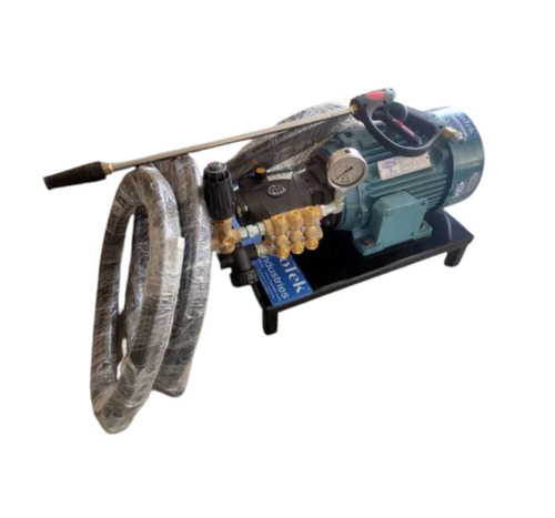 150 Bar Annovi Reverberi High Pressure Pump - Brass, Skid Mounted, 10 HP Motor, Automatic, Heat Proof