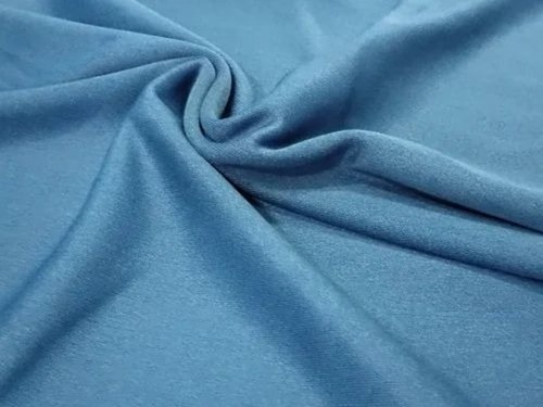 180 Gsm Lycra Fabrics - 60 Inch Blue, 2-Way Stretch | Colourfast, Soft Finish, Tear-Resistant, Quick Dry