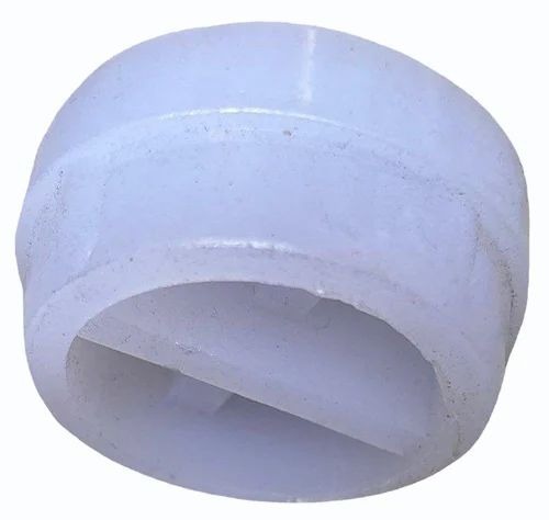9mm Plastic End Cap - Plastic, 1 Inch, White | Round Shape, 9mm Thickness, Plumbing Use