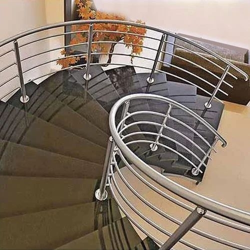 Bar Round Steel Railing - Powder Coated Durable Steel, Weather Resistant | Corrosion Resistant, Rodent Proof, Rust Proof