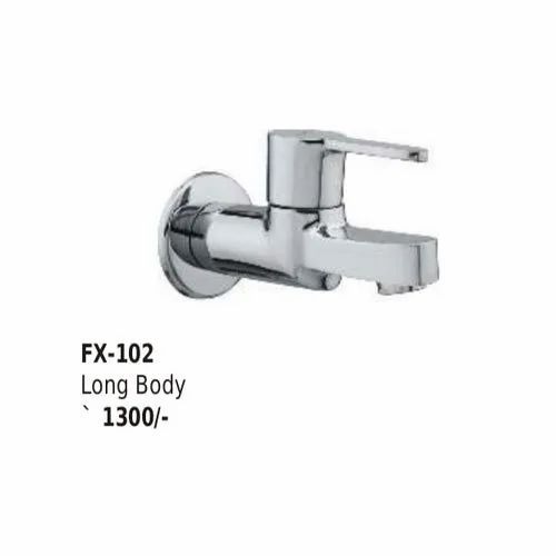 Brass Wall Mounted Long Body Bib Cock
