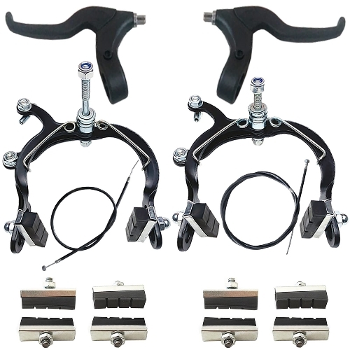 Complete Bicycle Break Set - Metal, Standard Size | Manual Multi-Speed Brake, Fine Finished, Durable