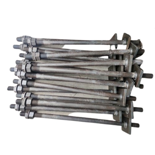 Foundation Bolts - Tempered Powder Coated Silver, Standard Size | Durable, Fine Finished, Square Head