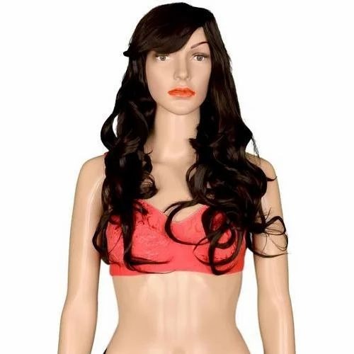 Irma Mh Original Fibre Synthetic Wig Hair Extension - Synthetic Hair, 24 Inch, Brown Maroon Highlight, Wavy | Increases Hair Volume, Curly, Double Hair