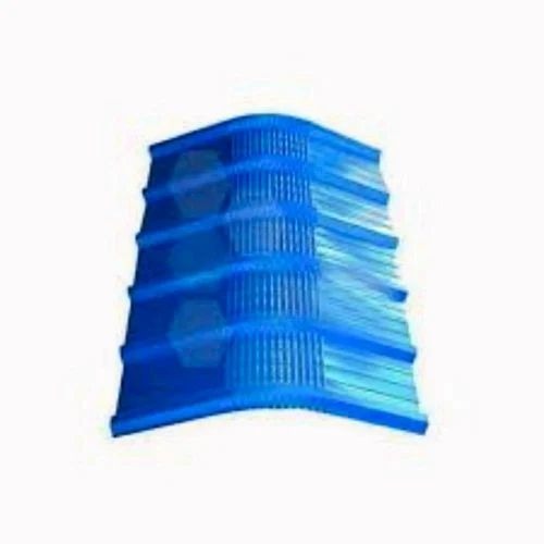 Mild Steel Profile Crimp Curved Sheet - Mild Steel 10ftx2ft Blue 0.45mm Color Coated Good Quality Plain Pattern