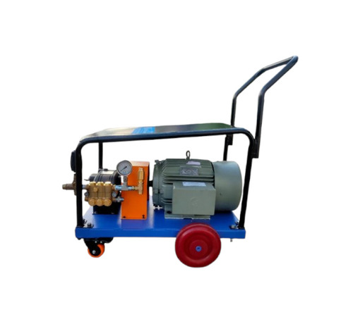 NHD 1520 Hawk Triplex Plunger Pump System - Brass, Electric, 10 HP, 200 Bar, 15 LPM, Semi-Automatic | Heat Proof, High Pressure Water Pump