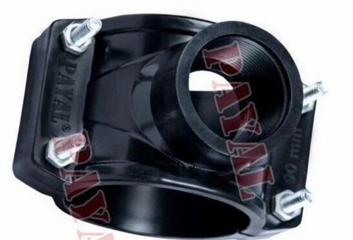 Payal Plastic Service Saddle - Plastic 80mm Diameter Black | Agriculture Use