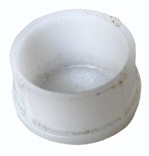 Round Plastic End Cap - Plastic, 1.5 Inch, White | 8mm Thickness, Plumbing Use