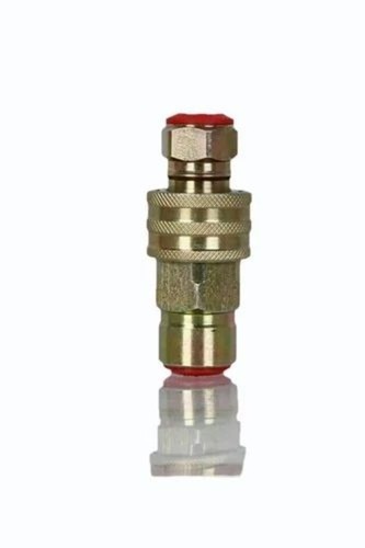 Tractor Hydraulic Qrc Coupline - Mild Steel, 1 Inch, Golden | For Industrial Use