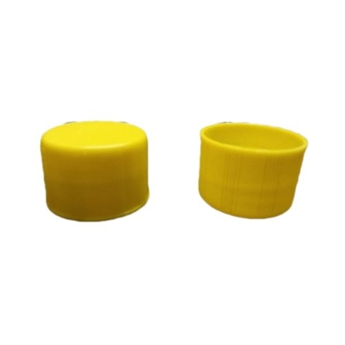 Yellow Plastic Bottle Cap 