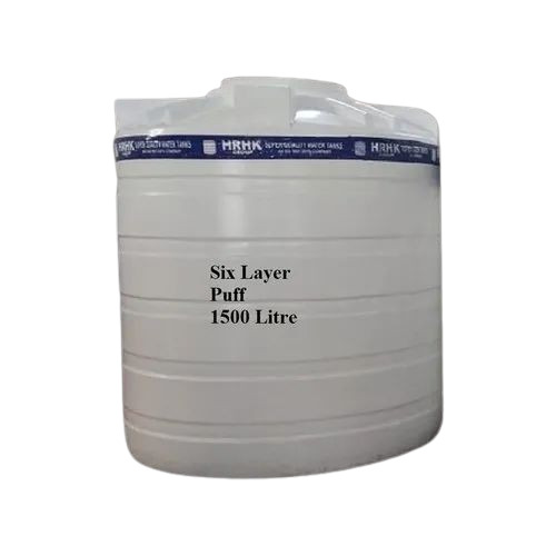 1500l Six Layer Puff Plastic Water Storage Tank