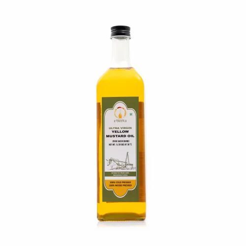 500ml Kachi Ghani Ultra Virgin Yellow Mustard Oil