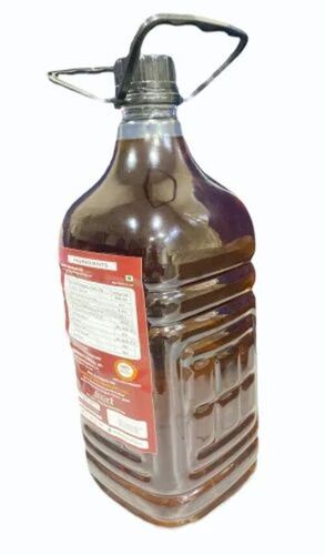 5L Wood Pressed Ultra Virgin Black Mustard Oil - Plastic Bottle, Black, Liquid | Food Grade, 12 Months Shelf Life, 100% Pure