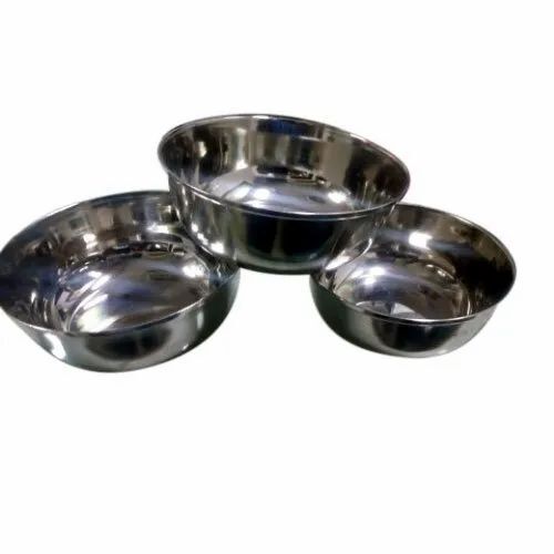 8 Inch Stainless Steel Round Bowl