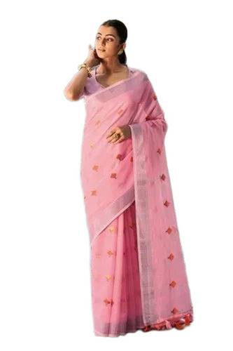 Linen Saree