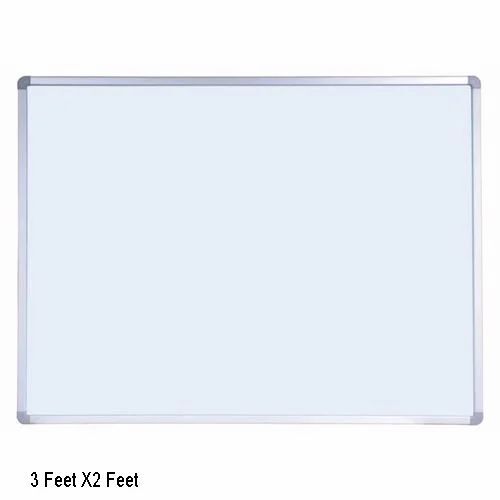 Rectangular Non Magnetic White Board