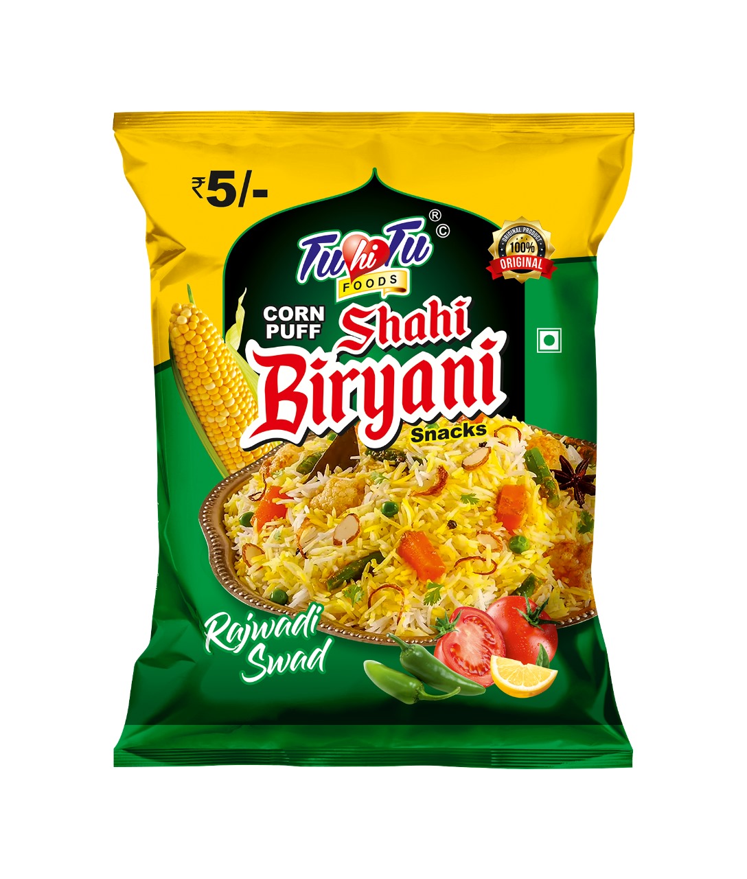 Tuhitu Shahi Biryani Snacks
