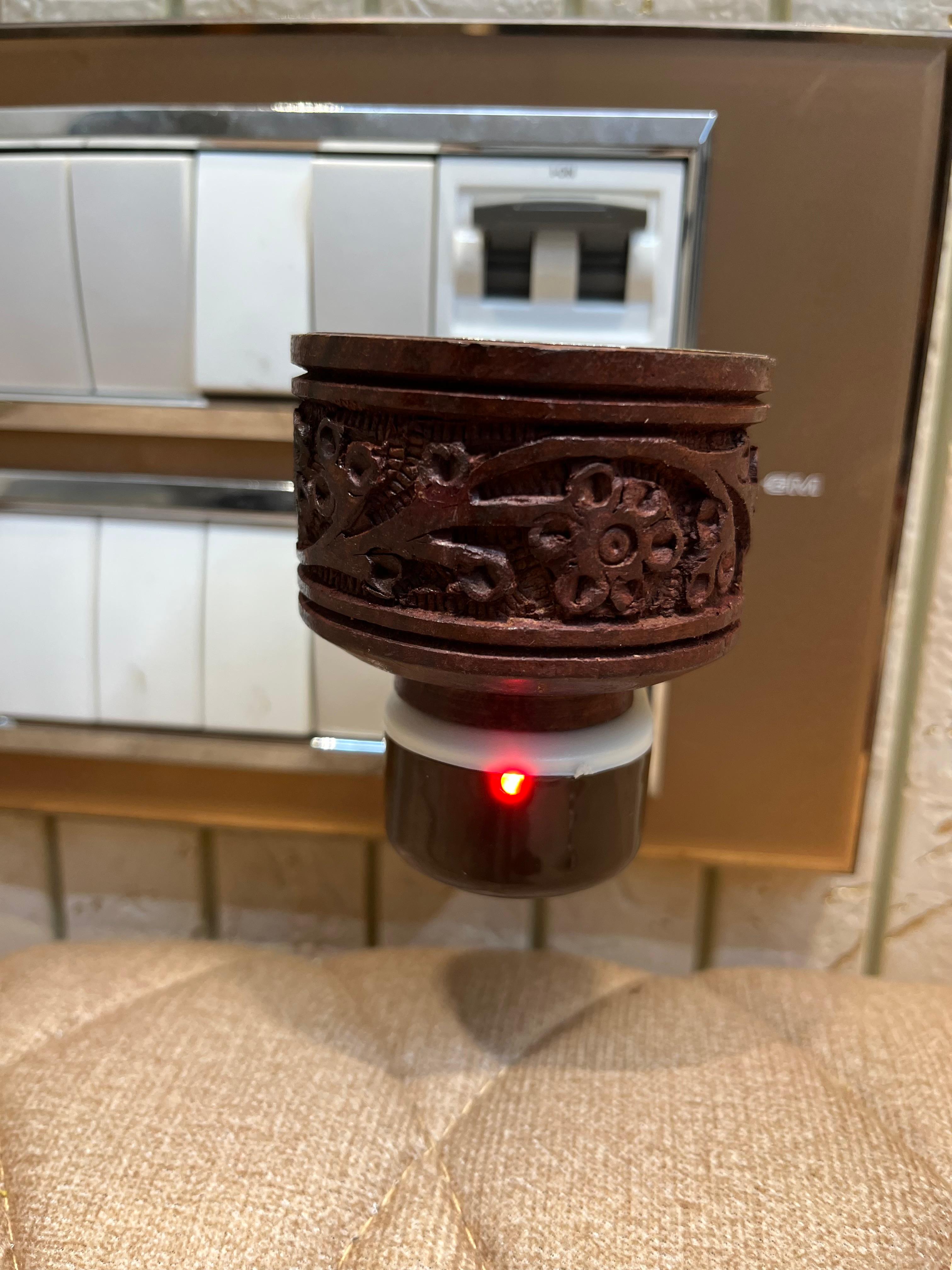 Wooden Aroma Oil Burner