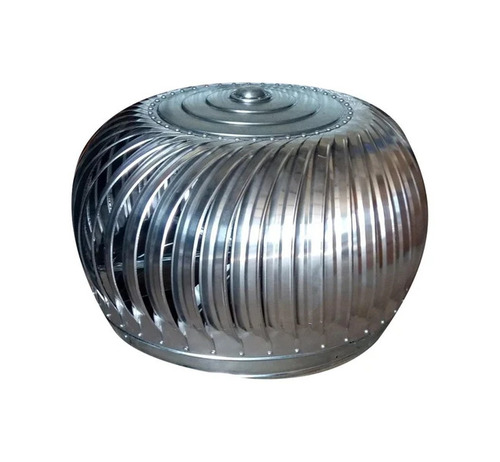 14Inch Aluminum Turbo Ventilator - Aluminum, 14 Inch, Silver | Rust Free, Rooftop Installation, Commercial Use