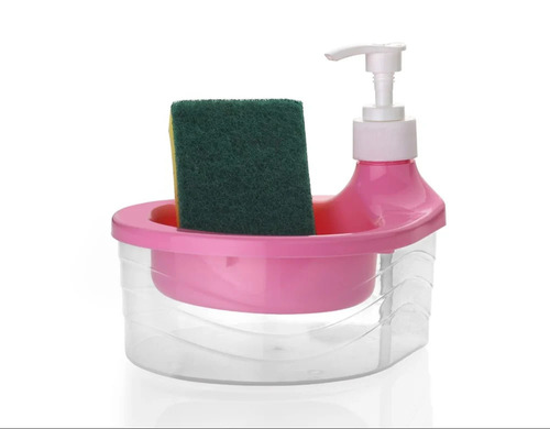 600ml Pink Liquid Soap Dispenser