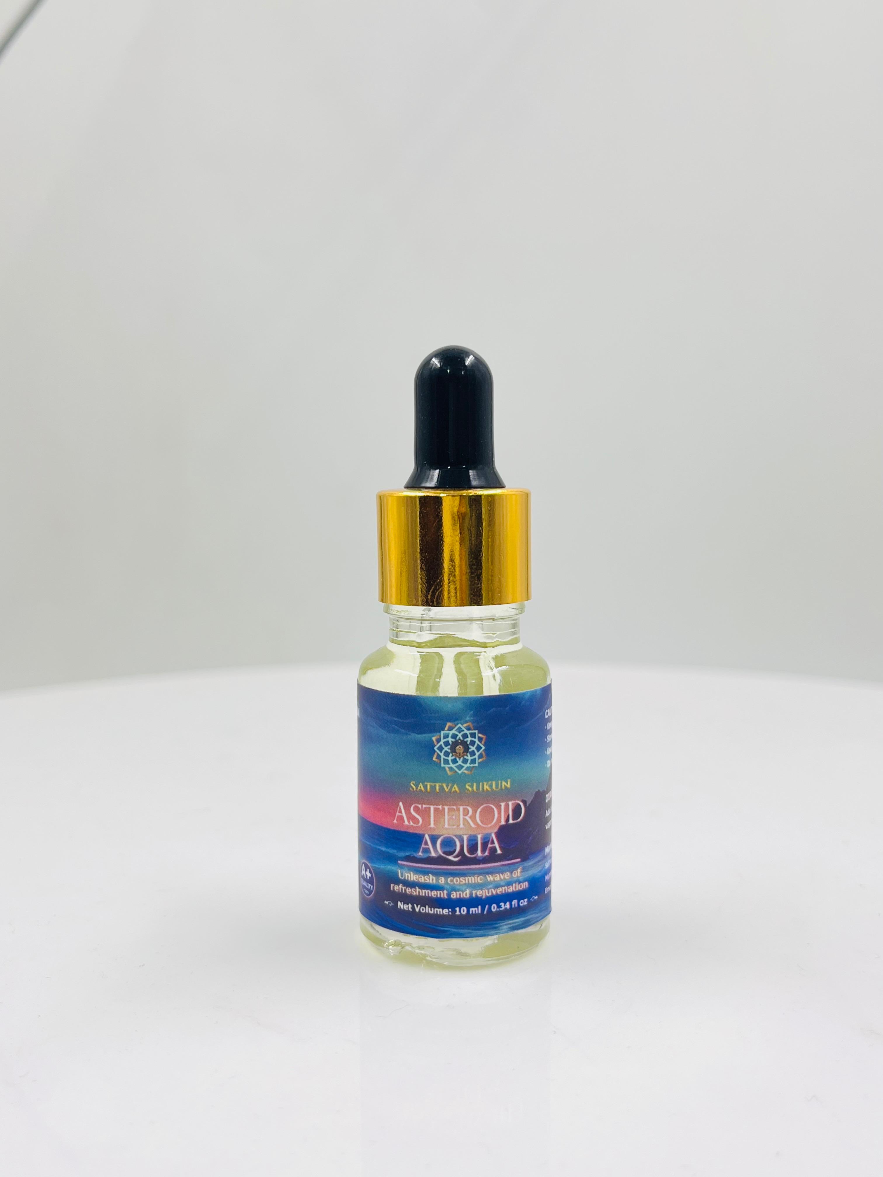 Aqua Fresh Aroma Oil - Brown Liquid Fragrance Compound, All Age Groups, Female | Refreshing Aquatic Scent, Odor Neutralizer, Long-Lasting Freshness