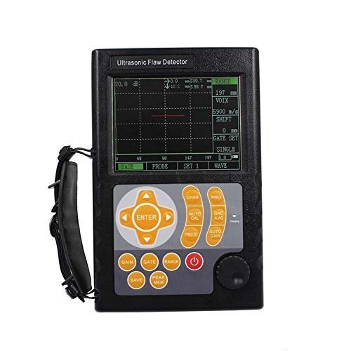 Black Pro Uts-280 Plus Digital Ultrasonic Flaw Detector - Metal 50x160x238 mm, Black, 220V 50Hz Testing Device