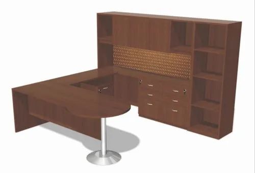Dark Brown Office Table