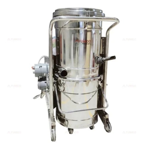 Flame Proof Wet Dry Vacuum Cleaner - Stainless Steel 220 Volt 8-10m Cord | Portable On/Off Brushroll Heavy Duty