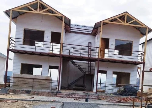 Frp Prefabricated Guest House - Double-Story FRP Structure, Modern Stylish Design