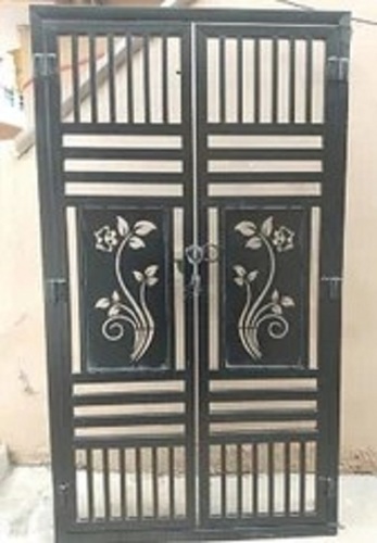 Ms Main Gate - MS Material, Custom Size, Modern Style | Anti Corrosion, Polished Finish