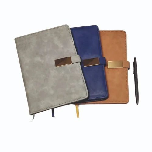 Multicolor A5 Executive Leather Diary - Leather Cover, A5 Size, Multicolor | Durable, Lightweight, Eco-Friendly, Water Resistant