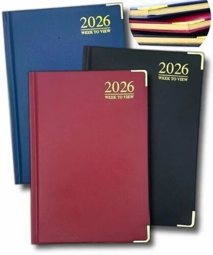Multicolor Leather Office Diary