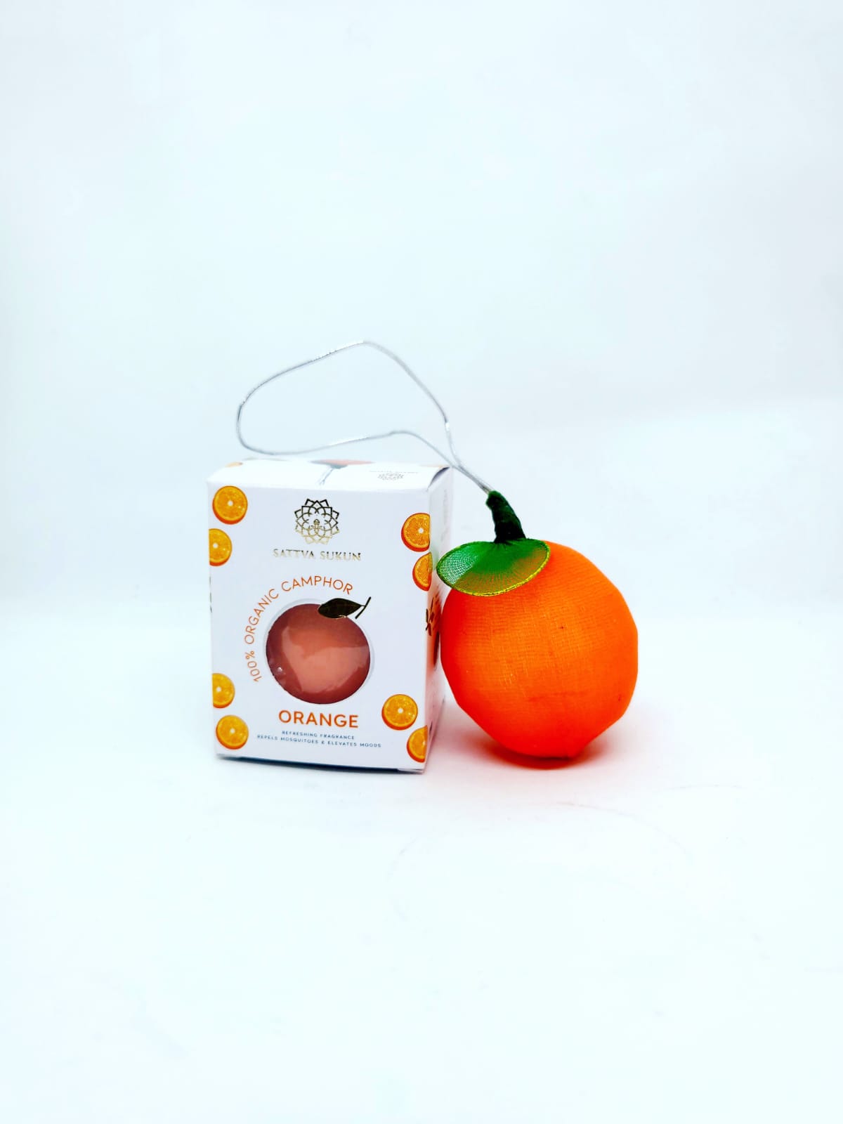 Orange Camphor Freshner