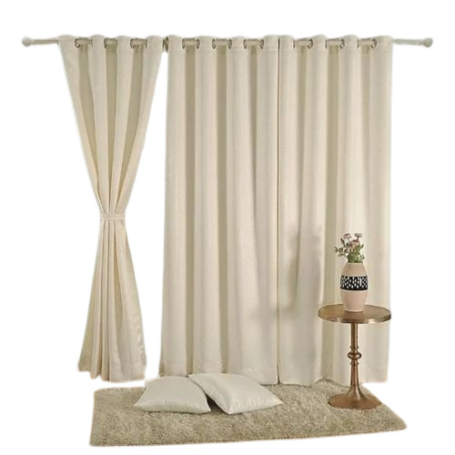 Plain White Curtains