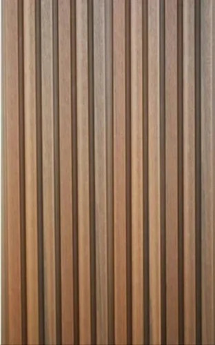 Rectangular Shape WPC Louvers Panels - WPC, 8x4, Wood Color | Weather Resistant, Low Maintenance, Eco-Friendly