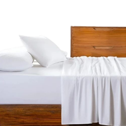 White Cotton Bed Sheet
