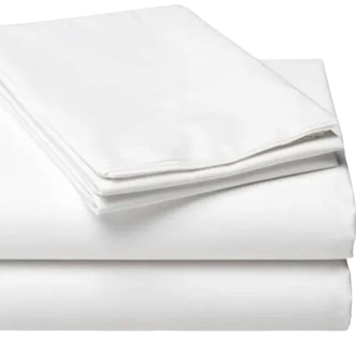 White Pure Cotton Bed Sheet