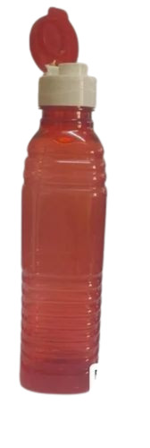 900ml Red Round PET Fridge Water Bottle - Leak Proof, Reusable, Fine Finished