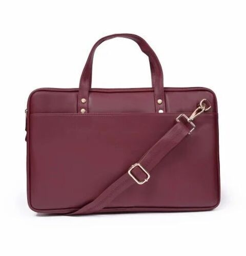 Designer Vegan Leather Laptop Bag