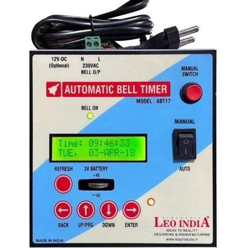 Digital Automatic School Bell Timer