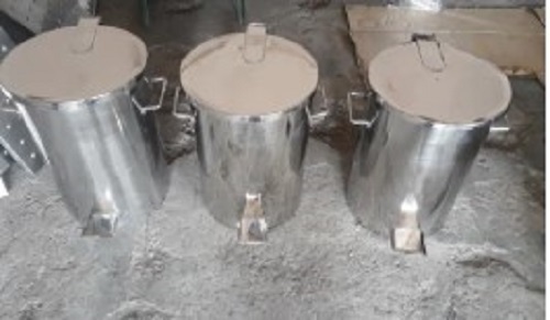 Foot Operated Stainless Steel Dustbin