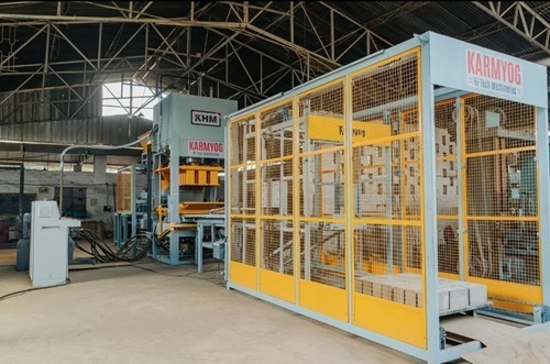 Khm252h 21 Cavity Automatic Fly Ash Brick Making Machine