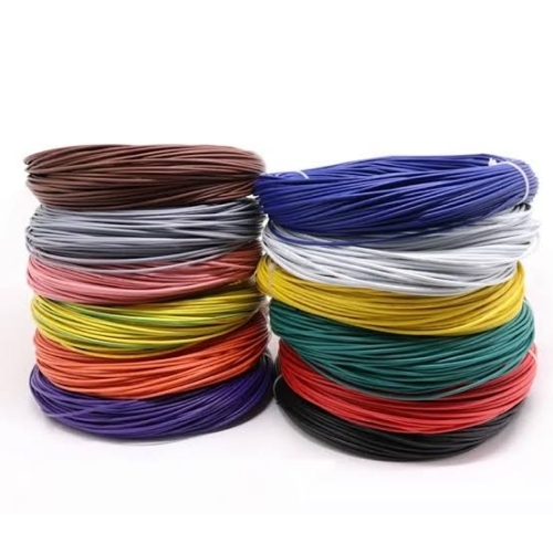 Led Electric Wire - Copper 2 sqmm 1 Core White Silver Good Quality Custom Size Industrial Use