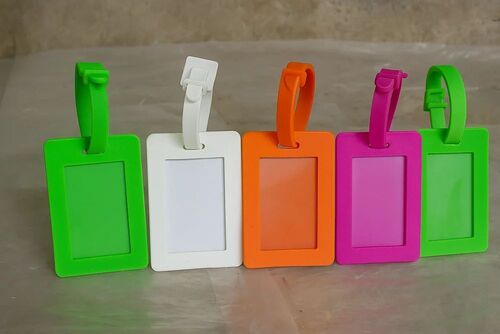 Multicolor Silicone Luggage Tags