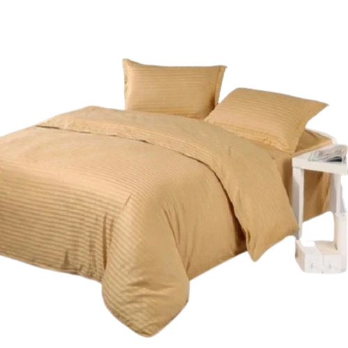 Plain Brown Double Bed Sheets